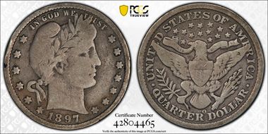1897-O 25C G6