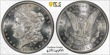 1880-S $1 MS65