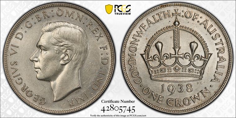 Cert 42805745 - Coin Image