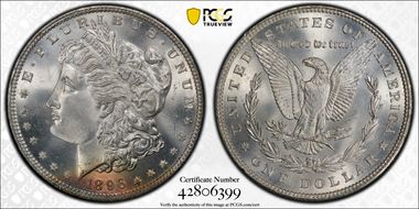 1896 $1 MS67