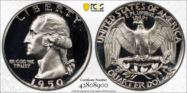 1950 25C PR68DCAM