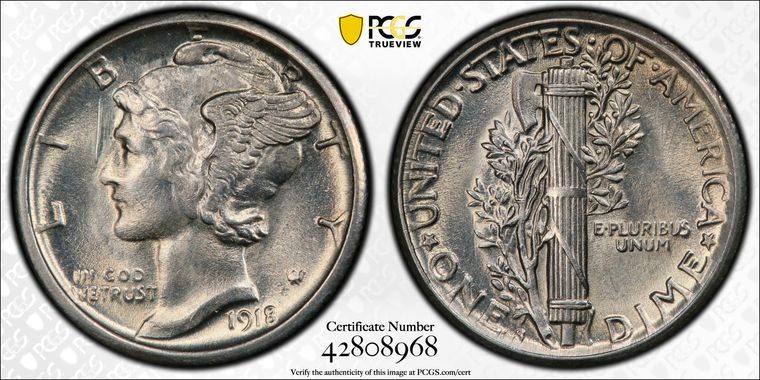 Cert 42808968 - Coin Image