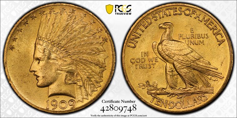 Cert 42809748 - Coin Image