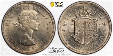 1961 1/2 Cr S-4145 MS64