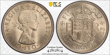 1963 1/2 Cr S-4145 MS65