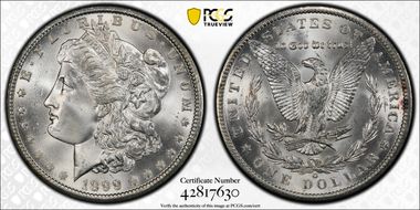 1899-O $1 MS65