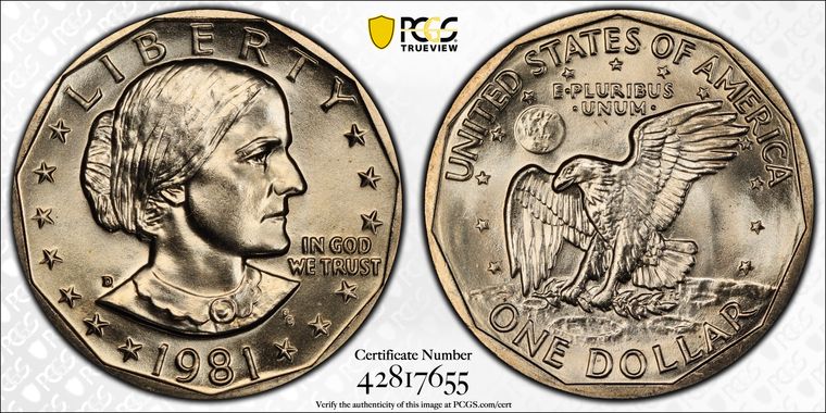 Cert 42817655 - Coin Image