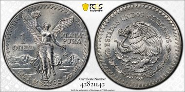 1983-Mo Onza Libertad Ag N1