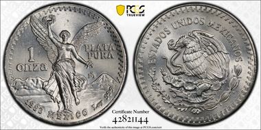 1983-Mo Onza Libertad Ag N1