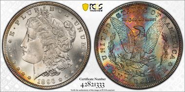 1896 $1 MS64