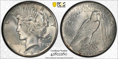 1926 $1 MS66+