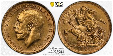 1925-M Sov S-3999 AU58