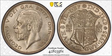 1933 1/2 Cr S-4037 MS65