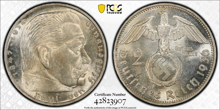 Cert 42823907 - Coin Image