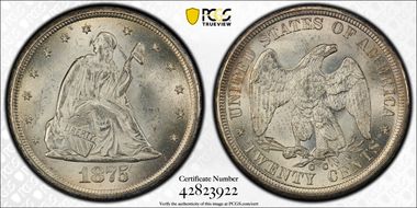1875-CC 20C MS65
