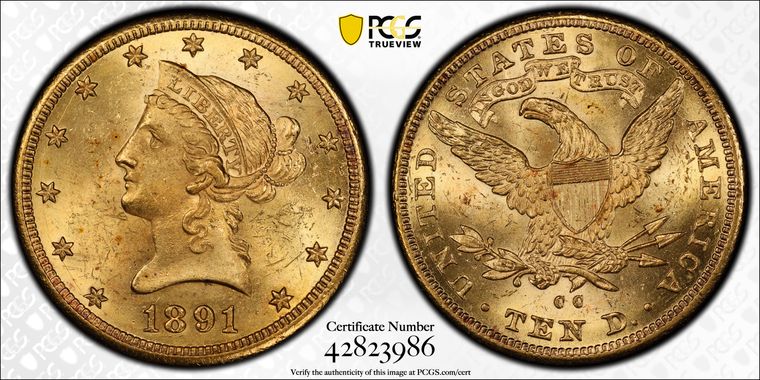 Cert 42823986 - Coin Image