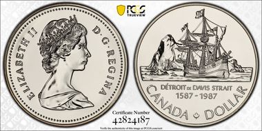 1987 S$1 John Davis Ag SP69