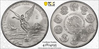 2000-Mo Onza Libertad Ag MS67