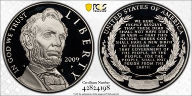 2009-P $1 Abraham Lincoln PR69DCAM