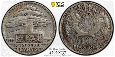 1929 10 Pia Lec-33 VF35