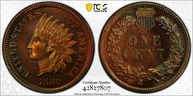 1880 1C PR67RB