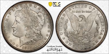 1884-CC $1 MS64
