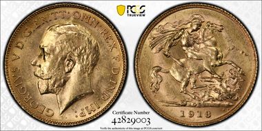 1918-P 1/2 Sov S-4008 MS64