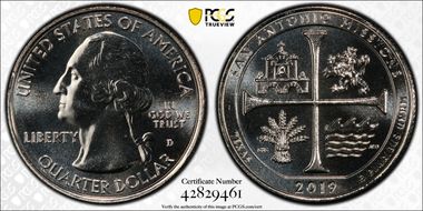 2019-D 25C Frank Church River of No Return NP MS68