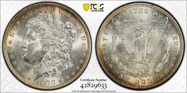 1900-O/CC $1 VAM 10 MS63
