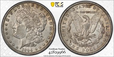 1894-O $1 AU53