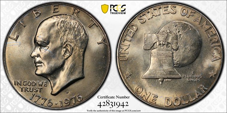 Cert 42831942 - Coin Image