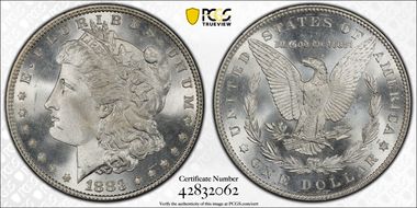 1883 $1 MS66+