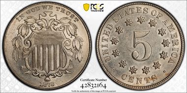 1873 5C Cl 3 DDO FS-103 MS63