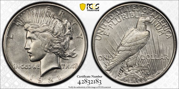 Cert 42832183 - Coin Image