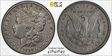 1894-O $1 VF30