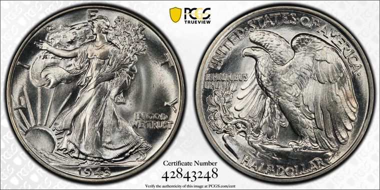 Cert 42843248 - Coin Image