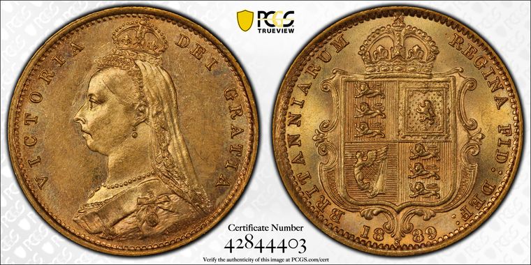 Cert 42844403 - Coin Image