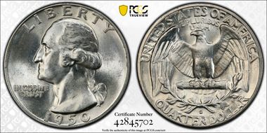 1950-D/S 25C OMM, FS-601 MS65