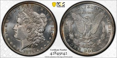 1878-S $1 MS63