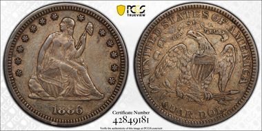 1886 25C VF35