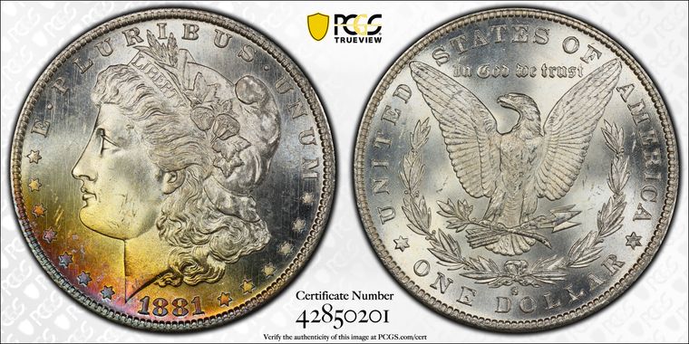 Cert 42850201 - Coin Image