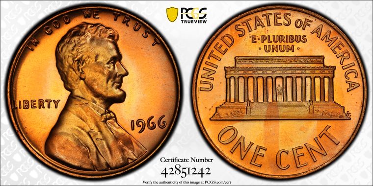 Cert 42851242 - Coin Image