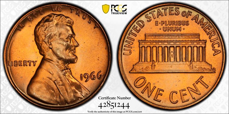 Cert 42851244 - Coin Image