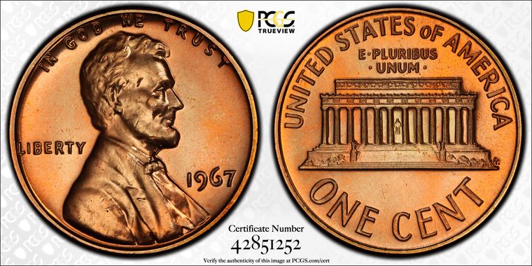 Cert 42851252 - Coin Image