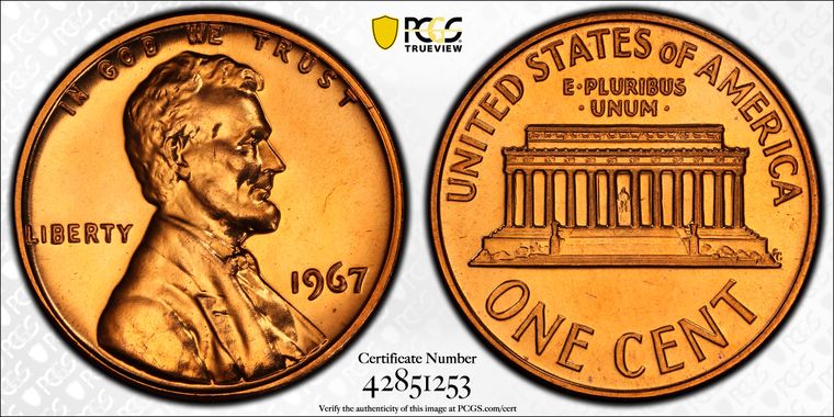 Cert 42851253 - Coin Image