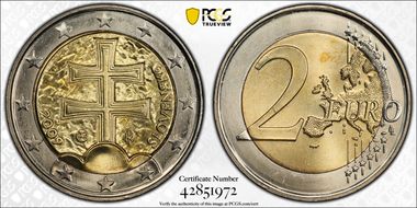 2009 € 2 MS67