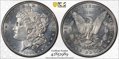 1899-S $1 MS63