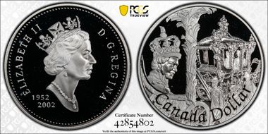 2002 S$1 Golden Jubilee PR69DCAM