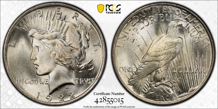 Cert 42855015 - Coin Image