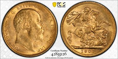 1907-M Sov S-3971 MS63